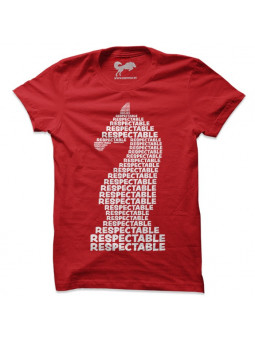 Ghoda Respectable (Red) - T-shirt